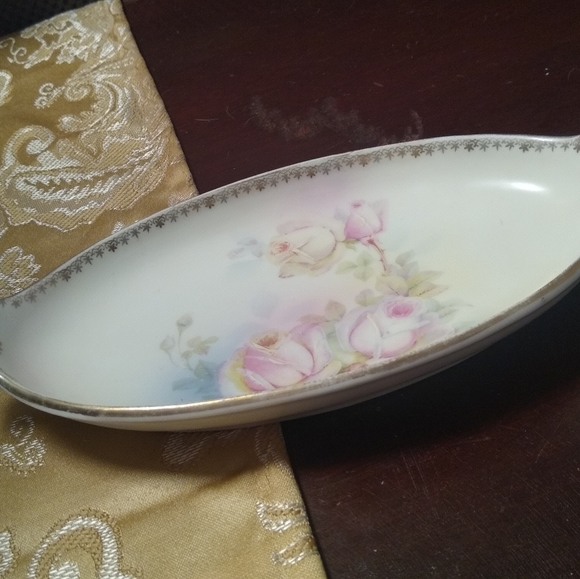 Antique decorative dish, trinket dish, candy dish. - Picture 12 of 14